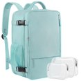 thumbnail image 1 of Mochila de viaje Sinaliy Large, 40 L, impermeable para mujer, 17 pulgadas, 1 of 9