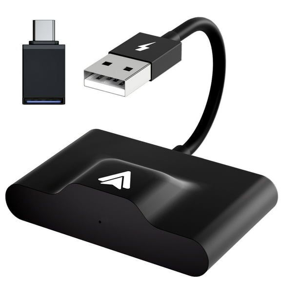 Wireless Carplay Adapter 2023 Upgrade Apple Carplay Wireless Dongle for Cars from 2015 with Factory Wired CarPlay, Plug & Play