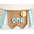 thumbnail image 4 of Cute Polka Dot and Gingham Patterned First Birthday Banner Background Party Decorations Backdrop for Photography Birthday Party Celebrations Photo Props, 4 of 8