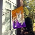 thumbnail image 2 of Hallween Corgi House Flag, 2 of 4