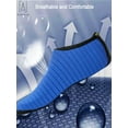 thumbnail image 6 of Gustave Unisex Barefoot Water Skin Shoes Strip Beach Sock Quick-Dry Aqua Water Socks For Beach Swim Surf Outdoor Exercise "XL,Blue", 6 of 9