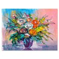 thumbnail image 2 of Designart Bouquet Of VIbrant Flowers Canvas Wall Art, 2 of 4