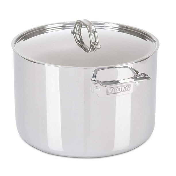 Viking 3Ply Stainless Steel Stock Pot, 12 Quart