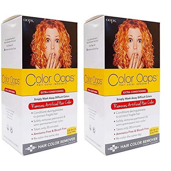 Color Oops Hair Color Remover Extra Conditioning (2PCS) C30