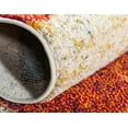thumbnail image 6 of Unique Loom Crab Positano Rug Rust Red/Beige 4' 1" x 6' 1" Rectangle Geometric Beach/Nautical Perfect For Living Room Bed Room Dining Room Office, 6 of 8