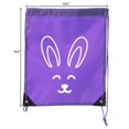 thumbnail image 2 of Easter Basket Bags, Bulk Drawstring Backpacks, Party Favor Goody Bags for Easter, 2 of 2