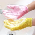 thumbnail image 3 of Bath Shower Sponge Loofah Sponge Scrubber Bath Sponge Wash Towel Nylon Five Finger Gloves Random Color, 3 of 5