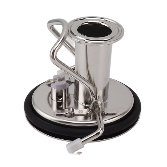 Couvercle de fût de soda en acier inoxydable avec 3 anneaux de serrage de 3,8 cm pour brassage maison