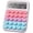 Bubble Gum, variant on RoveNova- Mechanical Switch Calculator, 12 Digit Large LCD Display, Pink | With Big Buttons, Mechanical Switch Calculator for Home, School, Office