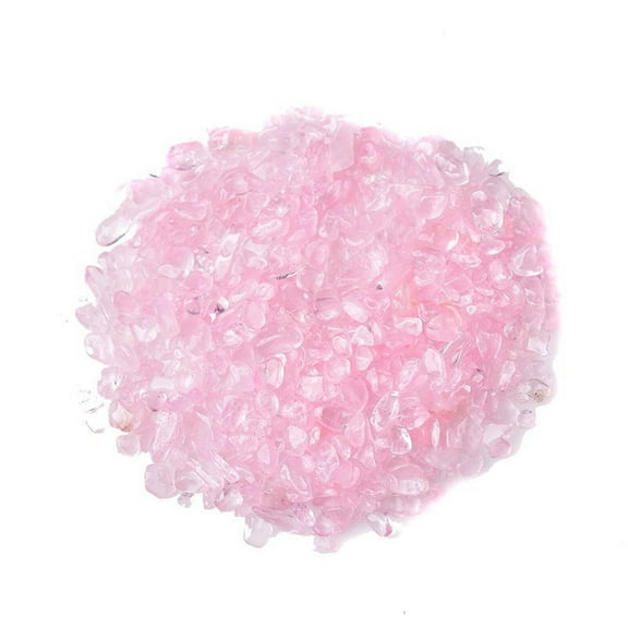 BESTSKY Aquarium Rocks,Landscape Decoration Crystals and Healing Stones,Stone Appearance Rose Quartz,Pink