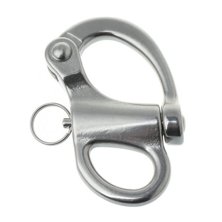 

Rigging Sailing Fixed Bail Snap Stainless Steel Shackle Fixed Eye Snap Hook Sailboat Sailing Boat Yacht Living