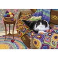 thumbnail image 3 of Cobble Hill Comfy Cat 1000 Pieces, Jigsaw Puzzle, 3 of 4