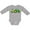 AC-Heather Grey, variant on Inktastic Second Birthday Tractor Boys or Girls Long Sleeve Baby Bodysuit