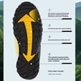 thumbnail image 6 of Barefoot Shoes Men Women Knit High Top Sneakers Breathable Antislip Outdoor Athletic Hiking Shoes Light Gray Size 10, 6 of 8