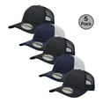 thumbnail image 1 of Blank Activewear, Pack of 5 Snapback Trucker Hats, 1 of 4