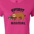 thumbnail image 4 of Inktastic My Spirit Animal is a Sloth with Sloth Illustration Women's T-Shirt, 4 of 5