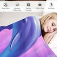 thumbnail image 3 of EastSmooth  Dolphin Blanket,Soft Warm Lightweight Sofa Bed Throws Blanket All Season for Kids Adults Women Gift, 3 of 6