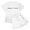 A-White183, variant on Jamsmile Toddler Boys Sports Sets Letters Print Short Sleeve Tshirts And Gym Shorts 2pcs Tracksuits Boys Activewear Outfits