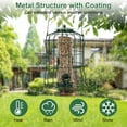 thumbnail image 6 of iMounTEK Squirrel Resistant Bird Feeders with 4 Perches for Small Birds Bird Feeder Squirrel Proof / Chew Proof / Rustproof, Outdoor Hanging Wild Bird Feeder Cage, 6 of 8