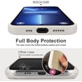 thumbnail image 5 of Compatible with iPhone 13 Pro Case 6.1 inch with Ring Kickstand | Liquid Silicone | Microfiber Linner | Anti-Scratch Full-Body Shockproof Protective Case for iPhone 13 Pro Women Girl - Stone, 5 of 5