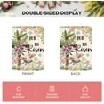 thumbnail image 6 of He Is Risen Easter House Flag 28x40 Inch Double Sided Outside, Lamb Flowers Cross Yard Outdoor Decoration, 6 of 6