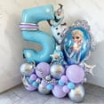 thumbnail image 2 of 28 globos de aluminio de la princesa Elsa de Disney Frozen para fiestas de cumpleaños de niñas, decoraciones para baby shower, suministros de aniversario, 2 of 5