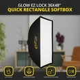 thumbnail image 2 of Glow EZ Lock 36x48" Quick Rectangle Softbox, 2 of 10