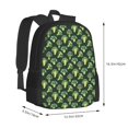 thumbnail image 3 of Daiia Broccoli 3 Backpack for Men and Women -Durable Backpack Large Capacity, Water-Resistant Bag with Adjustable Straps and Laptop Compartment, 3 of 9