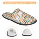 thumbnail image 3 of Balery Falling Pumpkins On Car Pantuflas de Casa de Felpa Silenciosas con Diseño Estampado, Zapatillas Cómodas Antideslizantes de Algodón para Interior-Large, 3 of 8