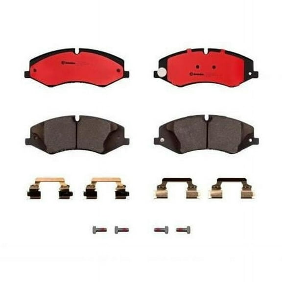 Brembo P44022N Disc Brake Pad Set for 2017-2017 Land Rover Discovery - Front