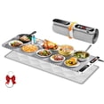 thumbnail image 1 of Extra Large Food Warming Mat 580W (XXXL 40"X15"), Electric Warming Tray Silicone Food Warmers for Parties Buffet with Insulated M, 1 of 9