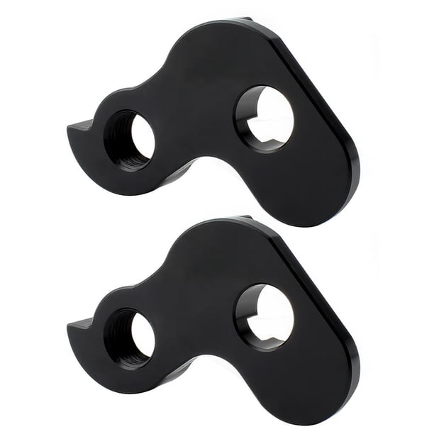 Bicicleta Desviador Trasero Gancho Trasero Aleación De Aluminio Bicicleta Desviador Trasero Suspensión Exterior Cambio De Marcha Única Gancho Trasero Para Bicicletas Plegables Vogacara OD010474-02