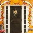 thumbnail image 5 of Oioii Fall Swag Artificial Flowers for Autumn Decoration Artificial Sunflowers Maple Leaf Hanging Floral Swag Wedding Arch Garland Wreath for Front Door Wall Decor Halloween Thanksgiving, 5 of 6