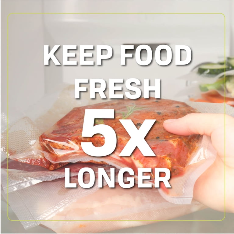 NESCO Quart Vacuum Sealer Bags, 50 Count, 8" x 12" photo 7