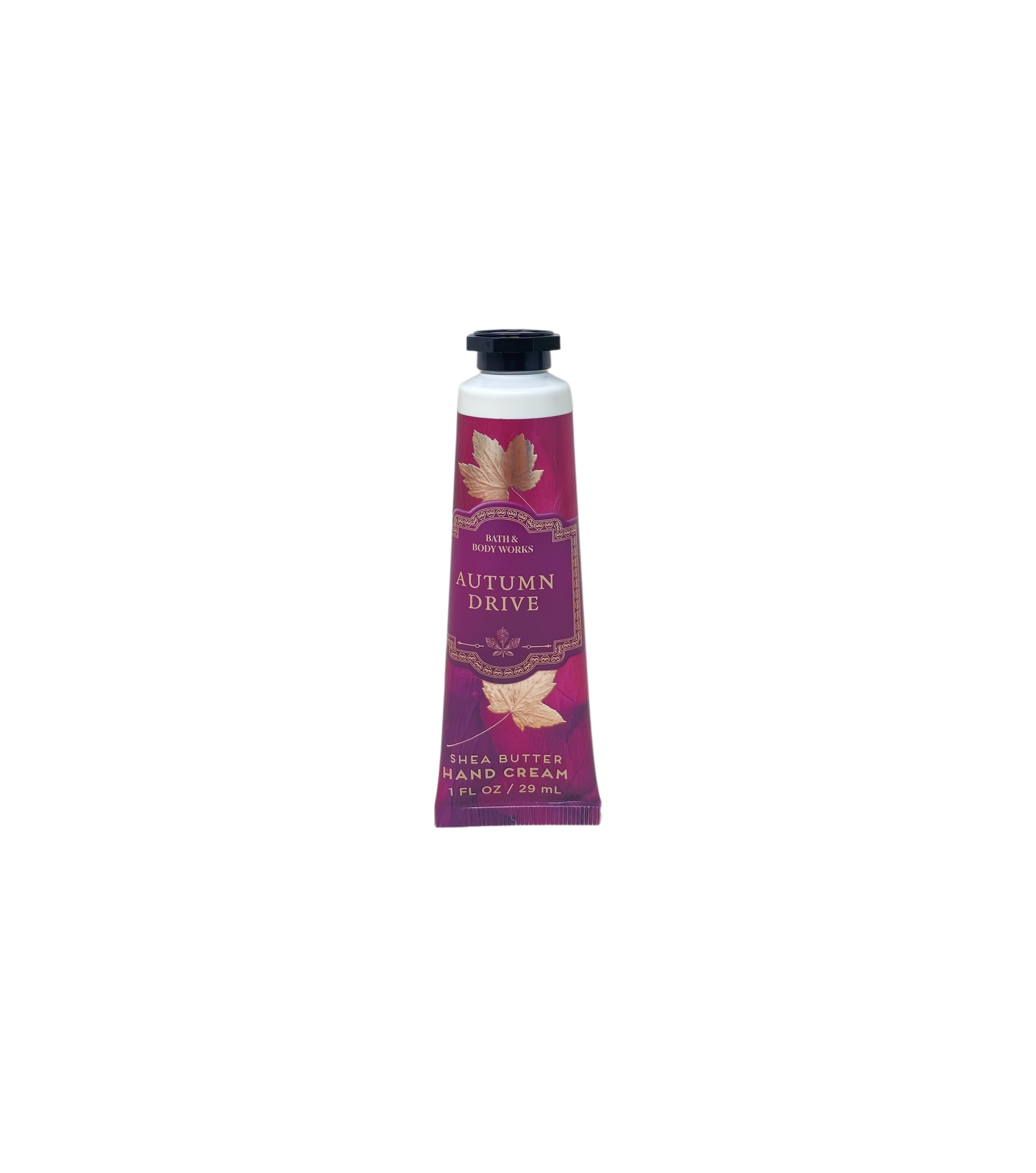Bath & Body Works Autumn Drive 3 Hand Creams with a Peach Gardenia Mini Soap