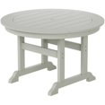 thumbnail image 3 of Portside 5-Piece Round Table Seashell Adirondack Chair Dining Set, 3 of 9