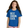thumbnail image 4 of Best Cousin Ever Family Relatives Crewneck T Shirts Boy Girl Teen Brisco Brands M, 4 of 6