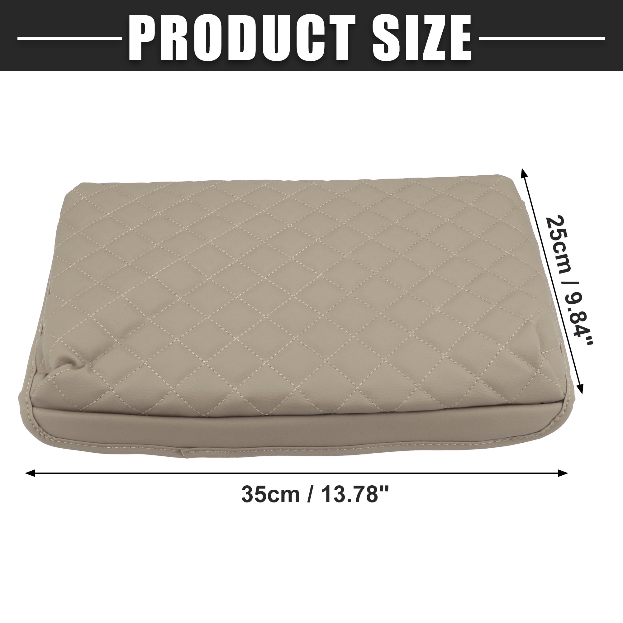 Unique Bargains Car Center Console Cover Pad Waterproof Armrest Cover for Ford F-150 09-14