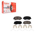 thumbnail image 1 of SIM Front Semi-Metallic Disc Brake Pads SIM-2190 for Car Kia Rio Hyundai Accent, 1 of 8