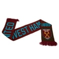 thumbnail image 3 of West Ham FC Official Football Jacquard Nero Design Scarf, 3 of 5