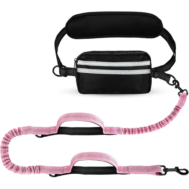 Retractable Dog Leash with Ergonomic Padded Handle, Reflective Stitching & Safety Lock, Adjustable Length for Medium and Large Dogs