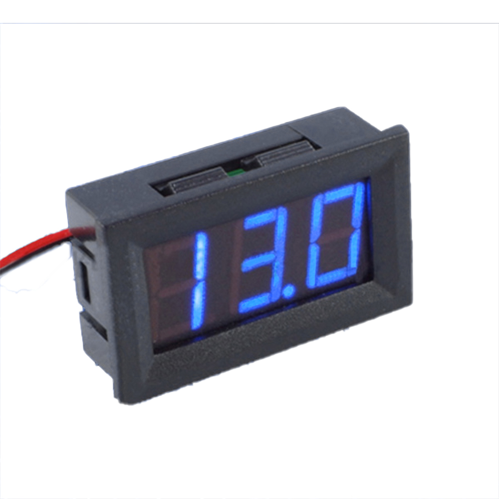 ViiTech Digital car voltage meter Voltmeter DC 4.5V to 30V Led Digital