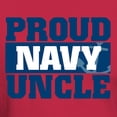 thumbnail image 3 of CafePress - US Navy Proud Navy Uncle Dark T Shirt - Men's Classic Graphic Cotton T-Shirt, 3 of 4