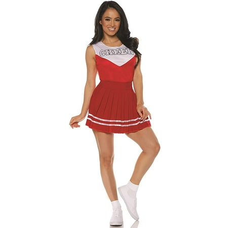 Classic Cheerleader Women's Costume - Red - Medium | Walmart Canada