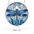 thumbnail image 3 of 83 Pieces Acrylic Puzzle Suncatcher, Dragonfly Sparkling Simulation Glass Design Hanging Puzzle Decoration for Wall Window, Creative DIY Craft Gift for Women, Men, Friends, 3 of 5