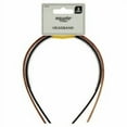 thumbnail image 4 of (12 pack) Equate Plastic Headbands, Black and Brown, 2 Count, 4 of 4