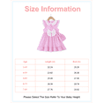 thumbnail image 2 of 3T Baby Girls Dress 4T Girls Sleeveless Dress Doll-collar Toddler Girls Summer Stripe Dress with Cute Bag Pink, 2 of 10