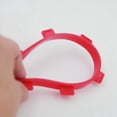thumbnail image 3 of Bandas de Pegamento de Montaje de Neumáticos de Goma de 16 Piezas de Diámetro 85 mm para Piezas RC 1/8 1/10 Accesorios de Camión de Curso Corto Herramientas Rojo, 3 of 7