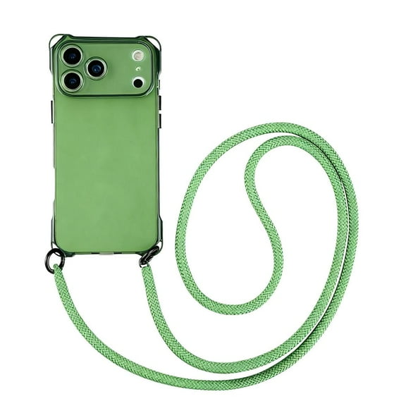 KRONDO Replacement for 17 Lanyard Mobile Phone Case, Soft TPU Bumper Cover with Adjustable Lanyard Strap, Shockproof Protective Case Cover