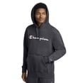 thumbnail image 4 of Champion Men's Powerblend Pullover Fleece Hoodie, Standard Unisex Fit, Midweight Fleece, Script Logo,Sizes S-4X, 4 of 9